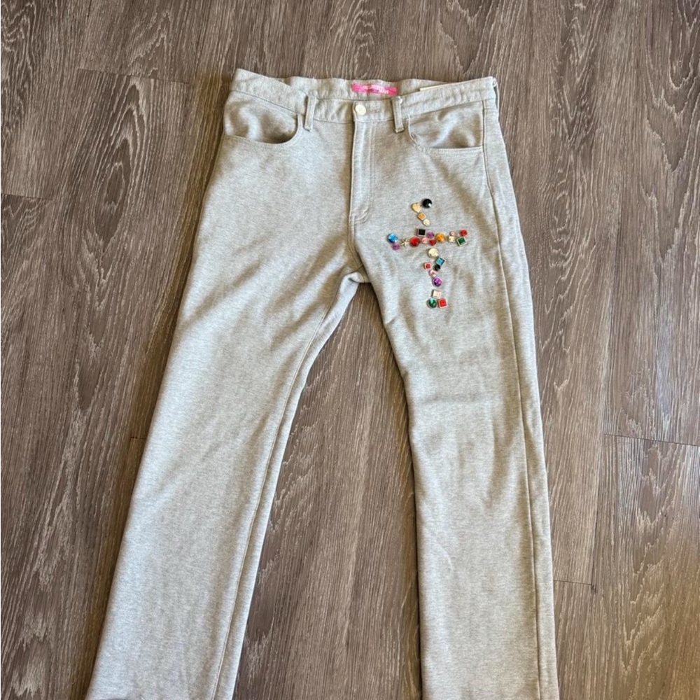 Junya Watanabe X Comme Des Garçons Jewel Studded Pants
